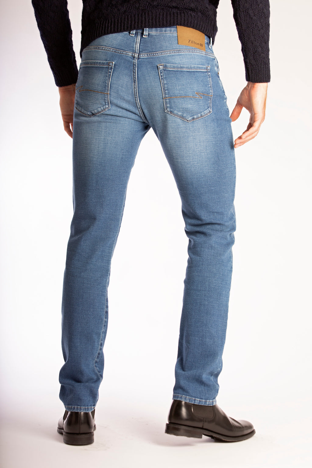 GEORGE 12 - 921 WASHED BLUE DENIM