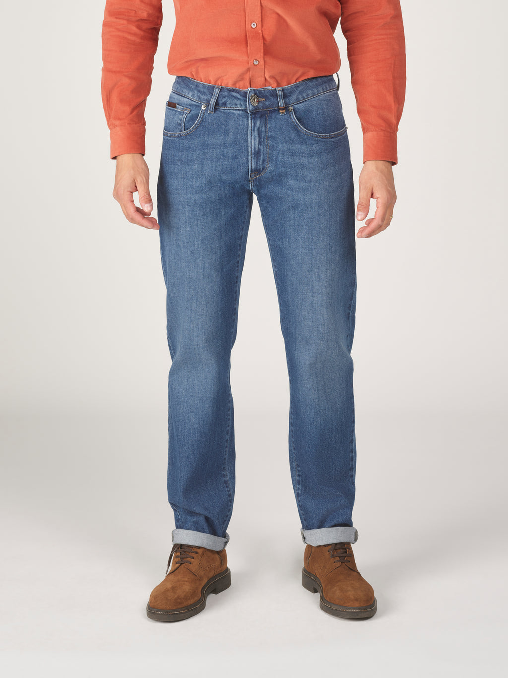 GEORGE 16 - 921 WASHED BLUE DENIM