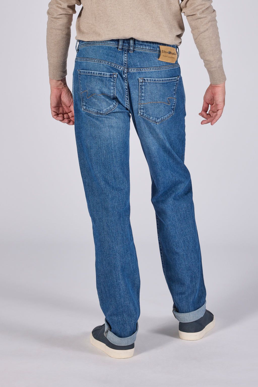 GEORGE 16 WASHED BLUE DENIM