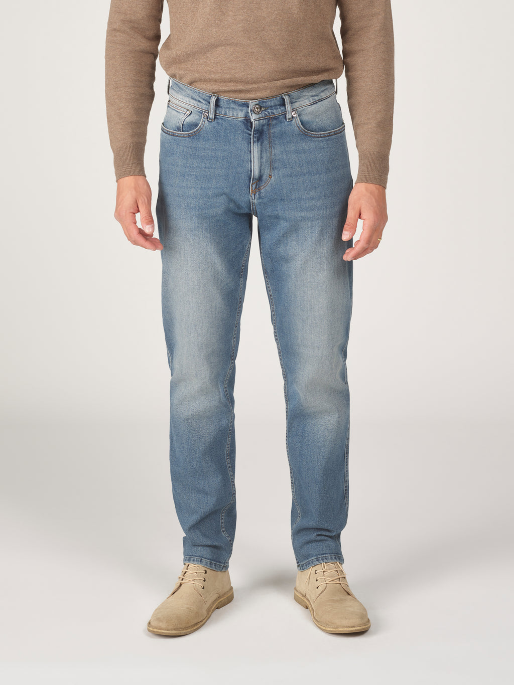 GREG 16 - 920 MID BLUE DENIM