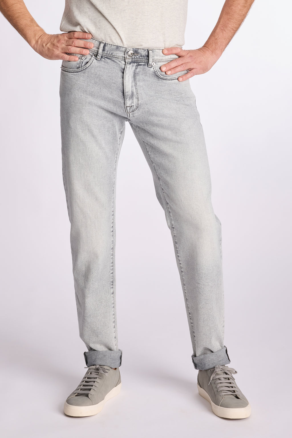 RODGER-X 09 - 969 WASHED GREY DENIM S26