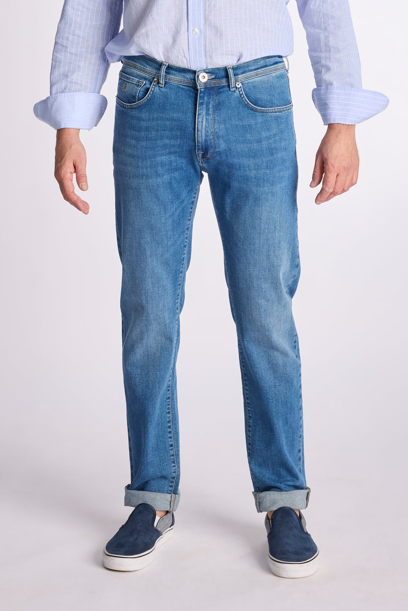 RODGER-X 17 - 921 WASHED BLUE DENIM S26