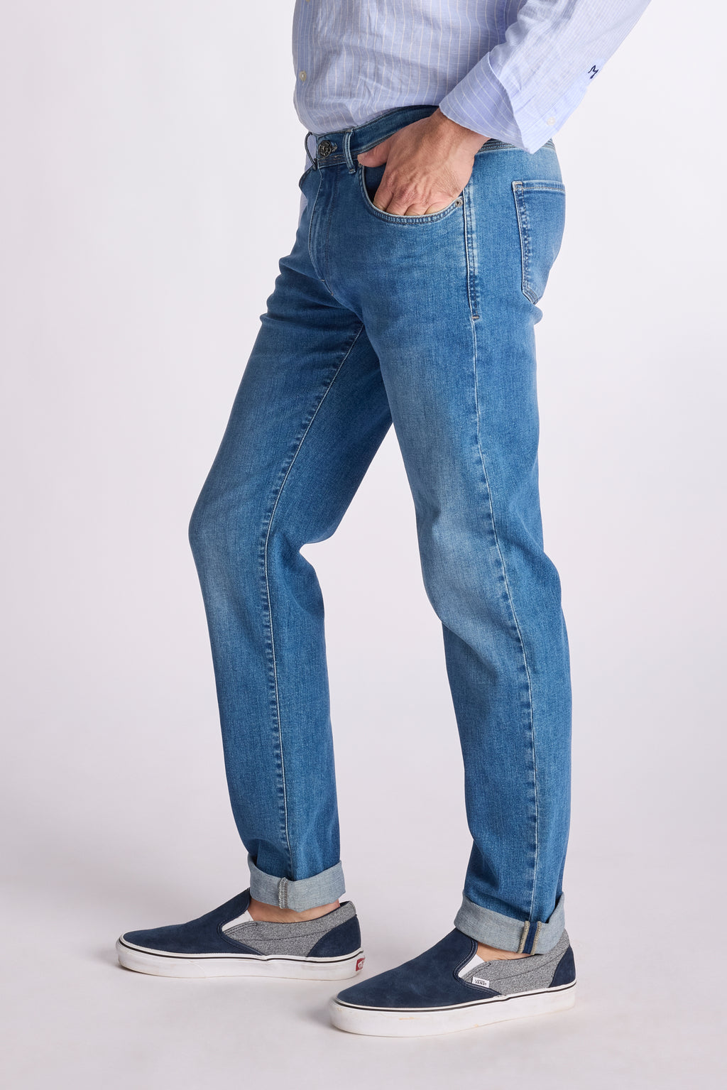 RODGER-X 17 - 921 WASHED BLUE DENIM S26
