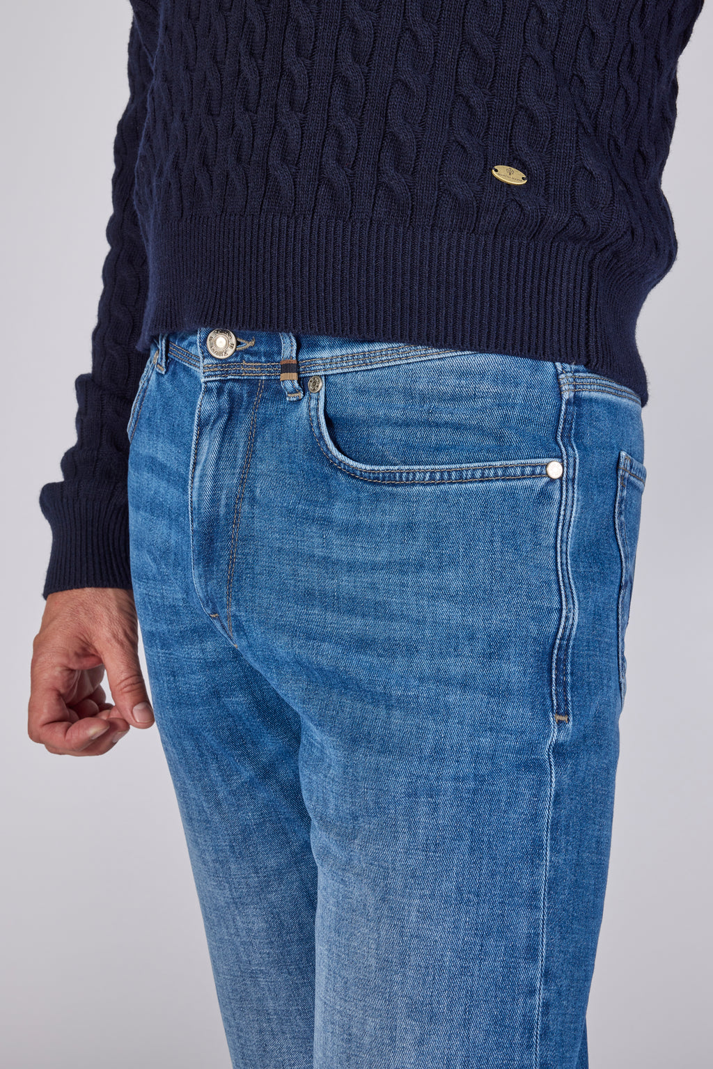 RODGER 07 NOS - 920 MID BLUE DENIM