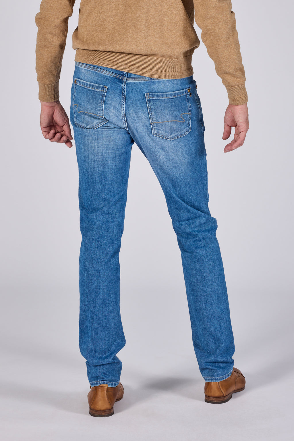 ROY-N 07 WASHED BLUE DENIM