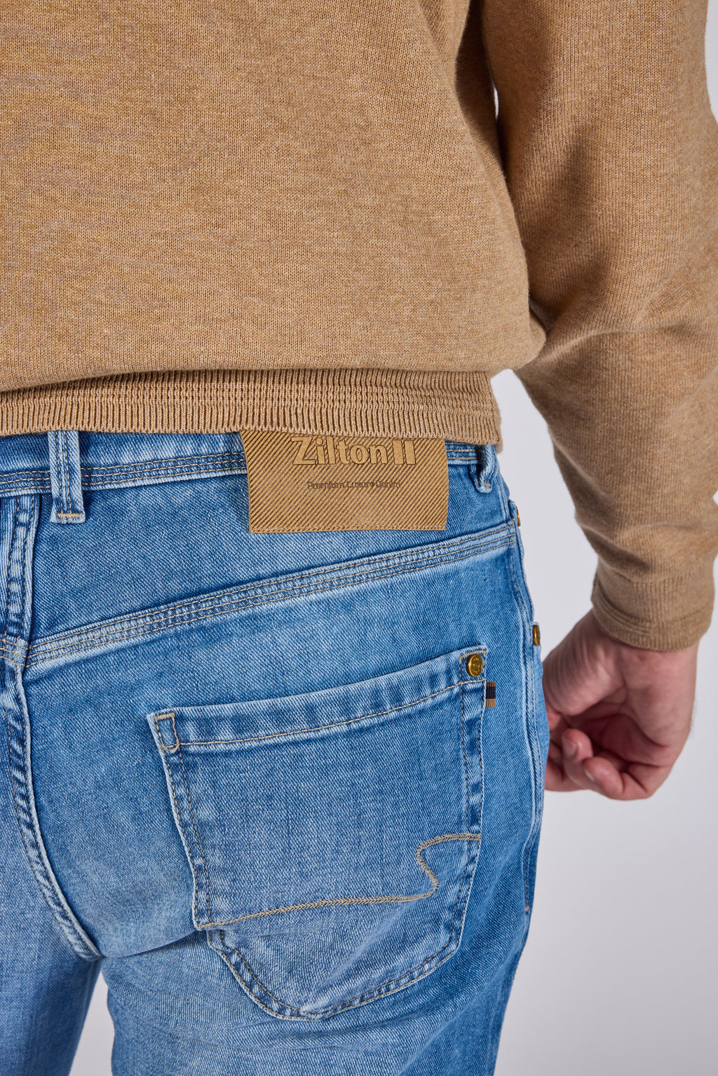 ROY-N 07 WASHED BLUE DENIM